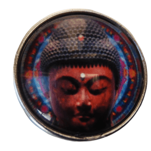 Click - Boeddha  Zilver (18-20mm)