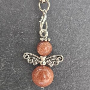 Beschermengel Halfedelsteen - Goudsteen Rood