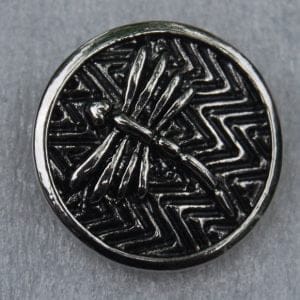 Click - Dier Libelle Zilver (18-20mm)