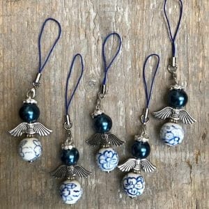 Beschermengel Delfts Blauw - Wit, Blauw