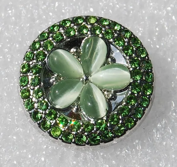 Click - Strass  Groen (18-20mm)