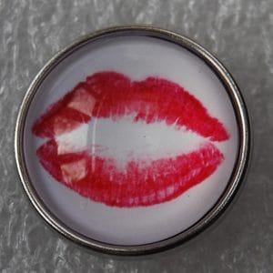 Click - Glas  Wit, Rood (18-20mm)