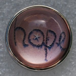 Click - Glas, Bol  Roze (18-20mm)