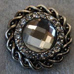 Click - Metaal, Strass   (18-20mm)