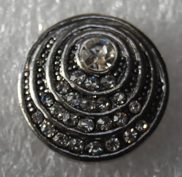 Click - Metaal, Strass   (18-20mm)