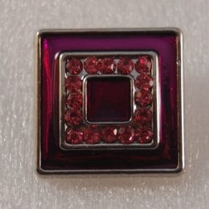 Click - Strass Paars (18-20mm)