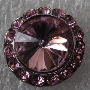 Click - Strass  Roze (18-20mm)