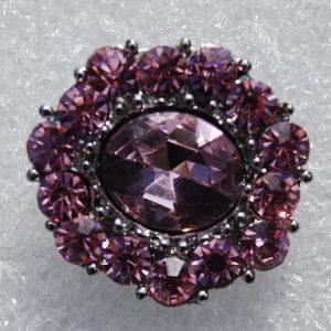 Click - Strass  Roze (18-20mm)