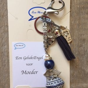 Sleutelhanger Mother - Blauw