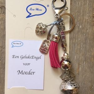 Sleutelhanger Mother - Roze