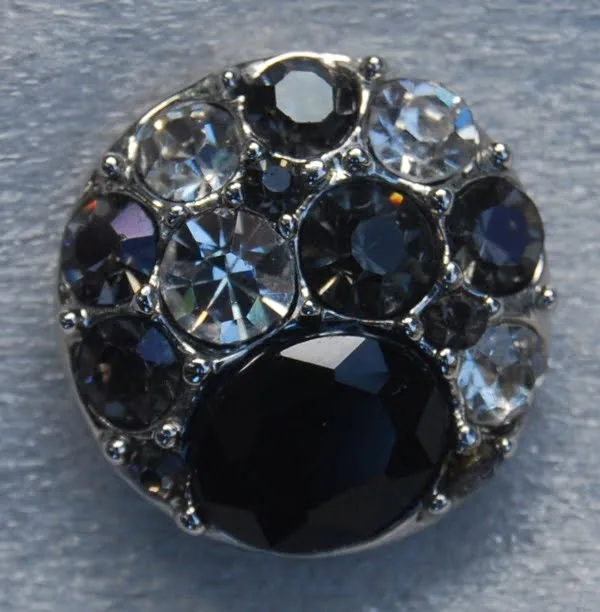 Click - Strass  Grijs (18-20mm)