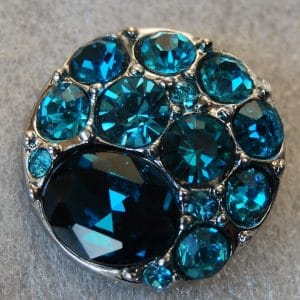 Click - Strass  Blauw (18-20mm)