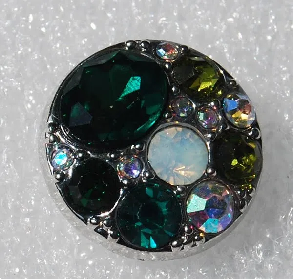Click - Strass  Groen (18-20mm)