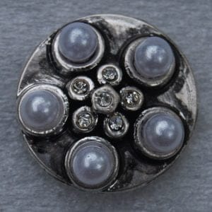 Click - Strass  Wit (18-20mm)