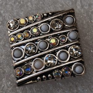 Click - Strass  Wit (18-20mm)