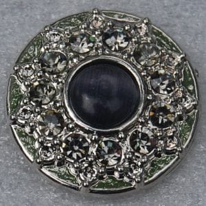 Click - Strass  Zwart (18-20mm)