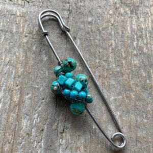 Broche Turquoise