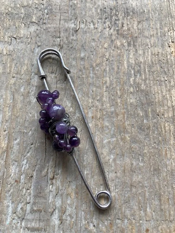 Broche Amethist