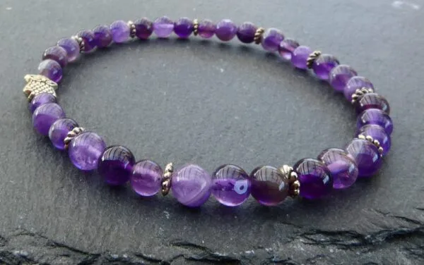 Halfedelsteen Armband - Amethist