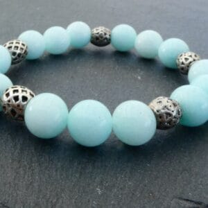 Halfedelsteen Armband - Aquamarijn