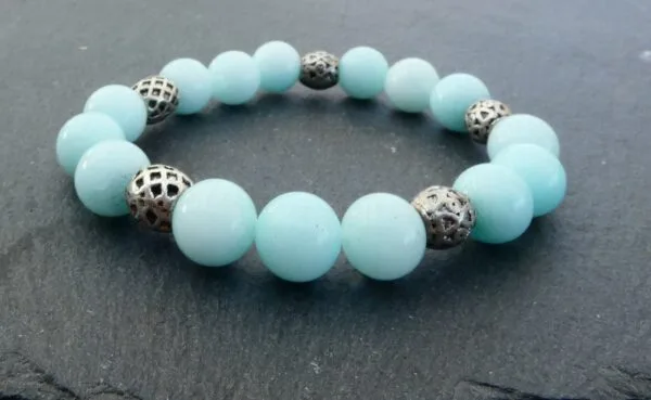 Halfedelsteen Armband - Aquamarijn