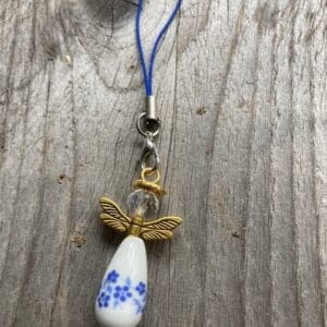 Beschermengel Delfts Blauw - Wit, Blauw