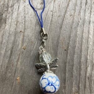 Beschermengel Delfts Blauw - Wit, Blauw