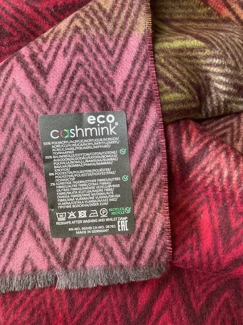 Cashmink Sjaal, Multi - Afbeelding 6