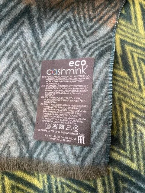 Cashmink Sjaal, Multi - Afbeelding 3