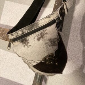 Heuptas Leer - Zwart