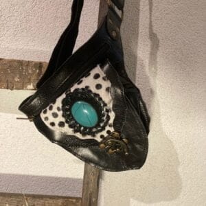 Heuptas Leer - Zwart