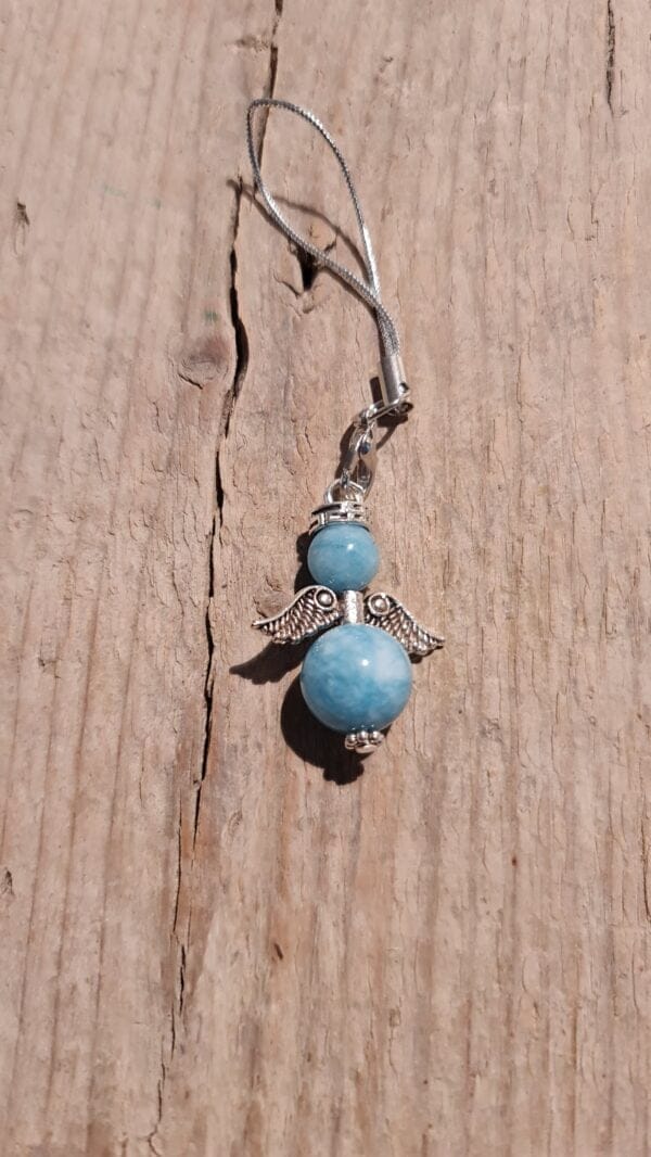 Beschermengel Halfedelsteen - Chalcedone Blauw - Afbeelding 2