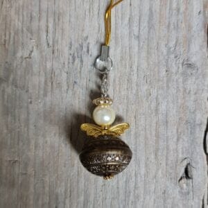 Beschermengel Luxe - Brons, Goud, Wit