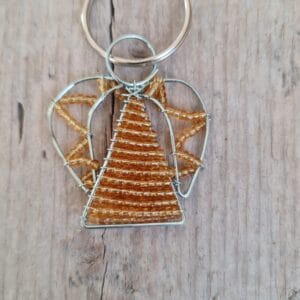 Sleutelhanger Engelen Bestaan - Goud