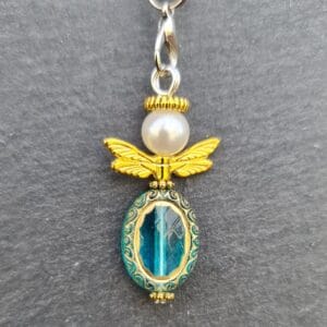 Beschermengel - Goud - Turquoise