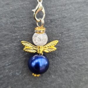 Beschermengel Blauw, Goud