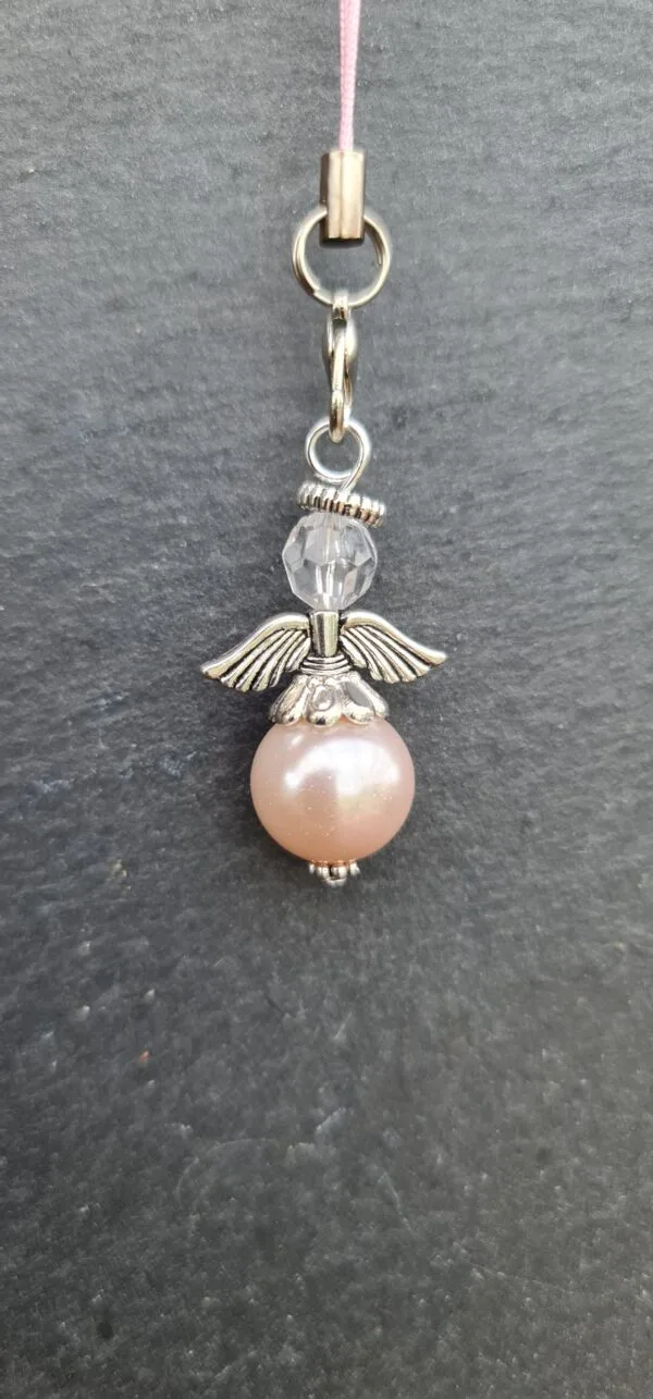 Beschermengel Luxe - Rose, Zilver
