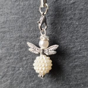 Beschermengel Luxe - Wit, Zilver