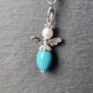 Beschermengel  Blauw, Turquoise