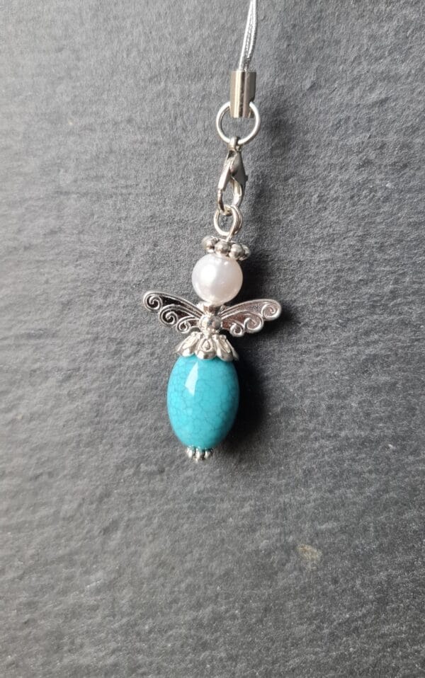 Beschermengel  Blauw, Turquoise