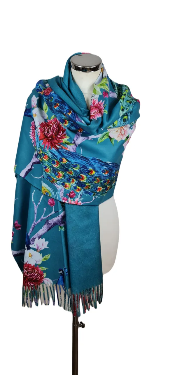 Sjaal Viscose Wol