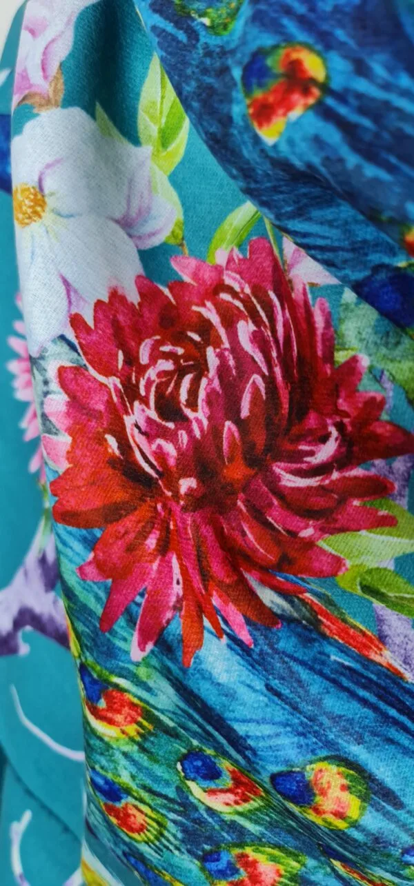 Sjaal Viscose Wol - Afbeelding 7