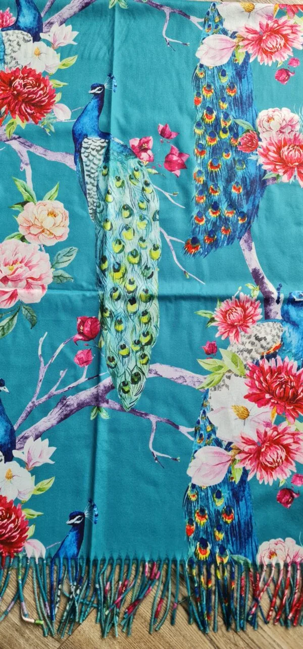 Sjaal Viscose Wol - Afbeelding 3