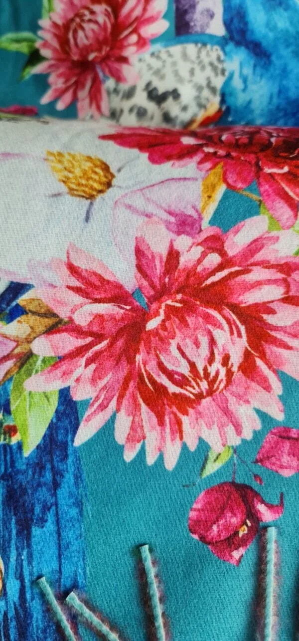 Sjaal Viscose Wol - Afbeelding 4