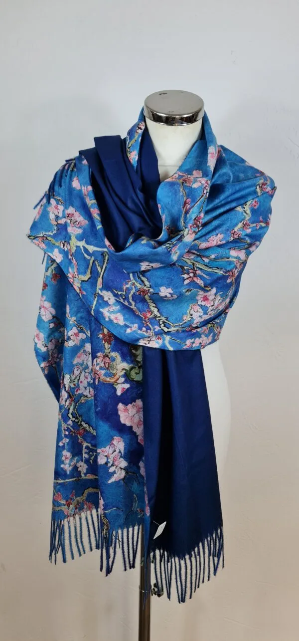 Sjaal Viscose Wol - Afbeelding 2