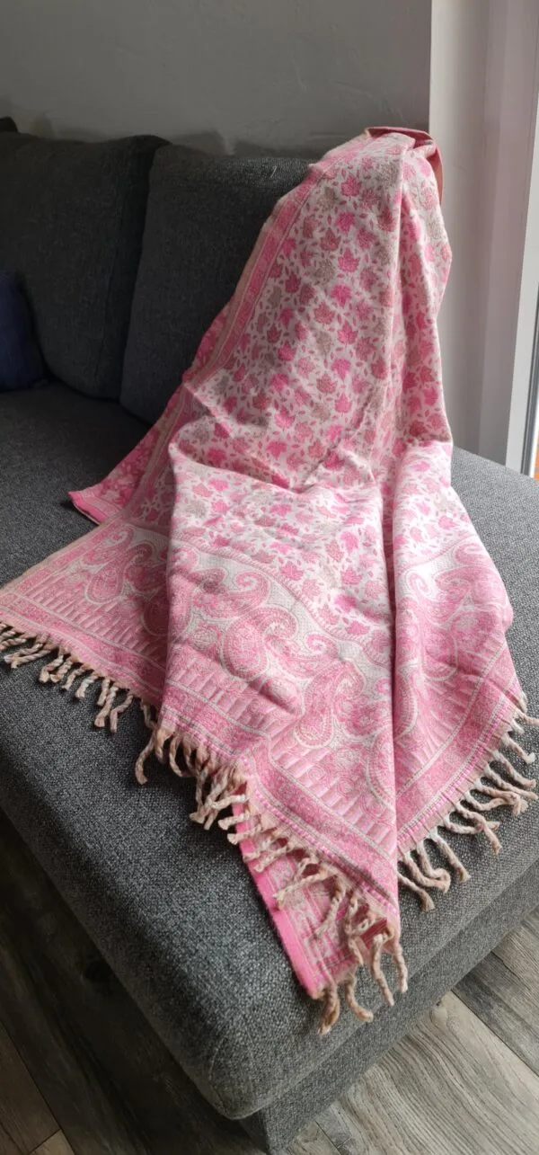 Yakwol Omslagdoek - Roze - Afbeelding 4