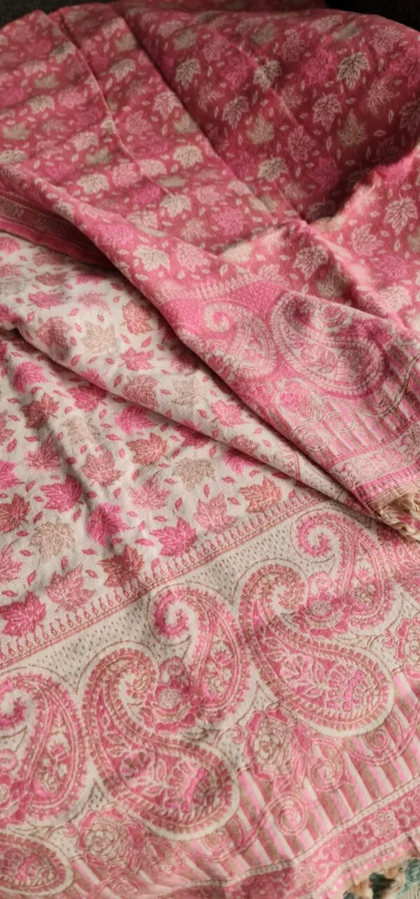 Yakwol Omslagdoek - Roze - Afbeelding 7
