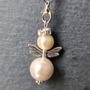 Beschermengel  Wit, Zilver