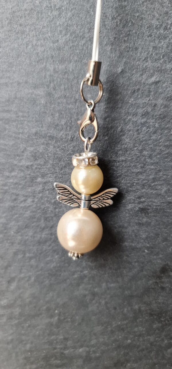 Beschermengel  Wit, Zilver
