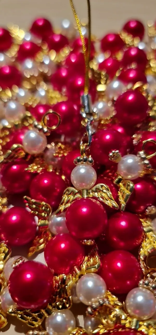 Beschermengel  Rood, Goud - Afbeelding 6